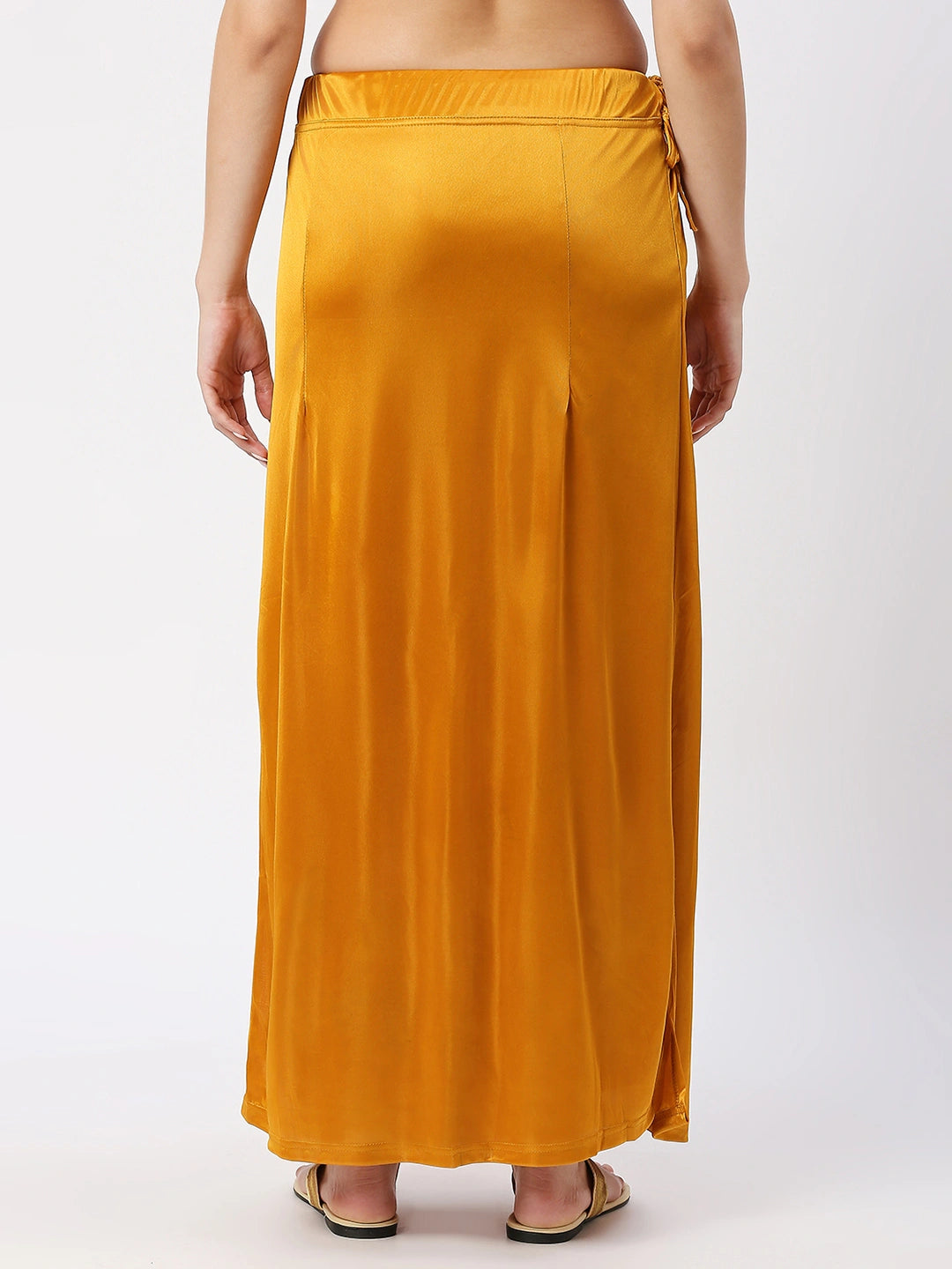 Chrome Yellow Satin Petticoat