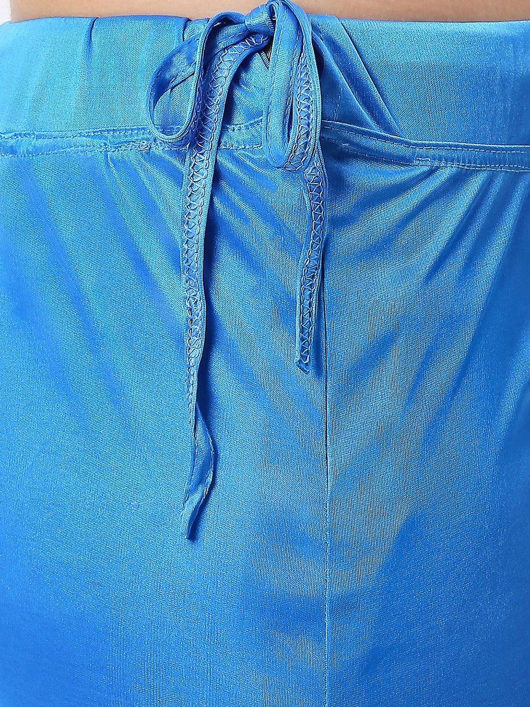 Azure Blue Satin Petticoat