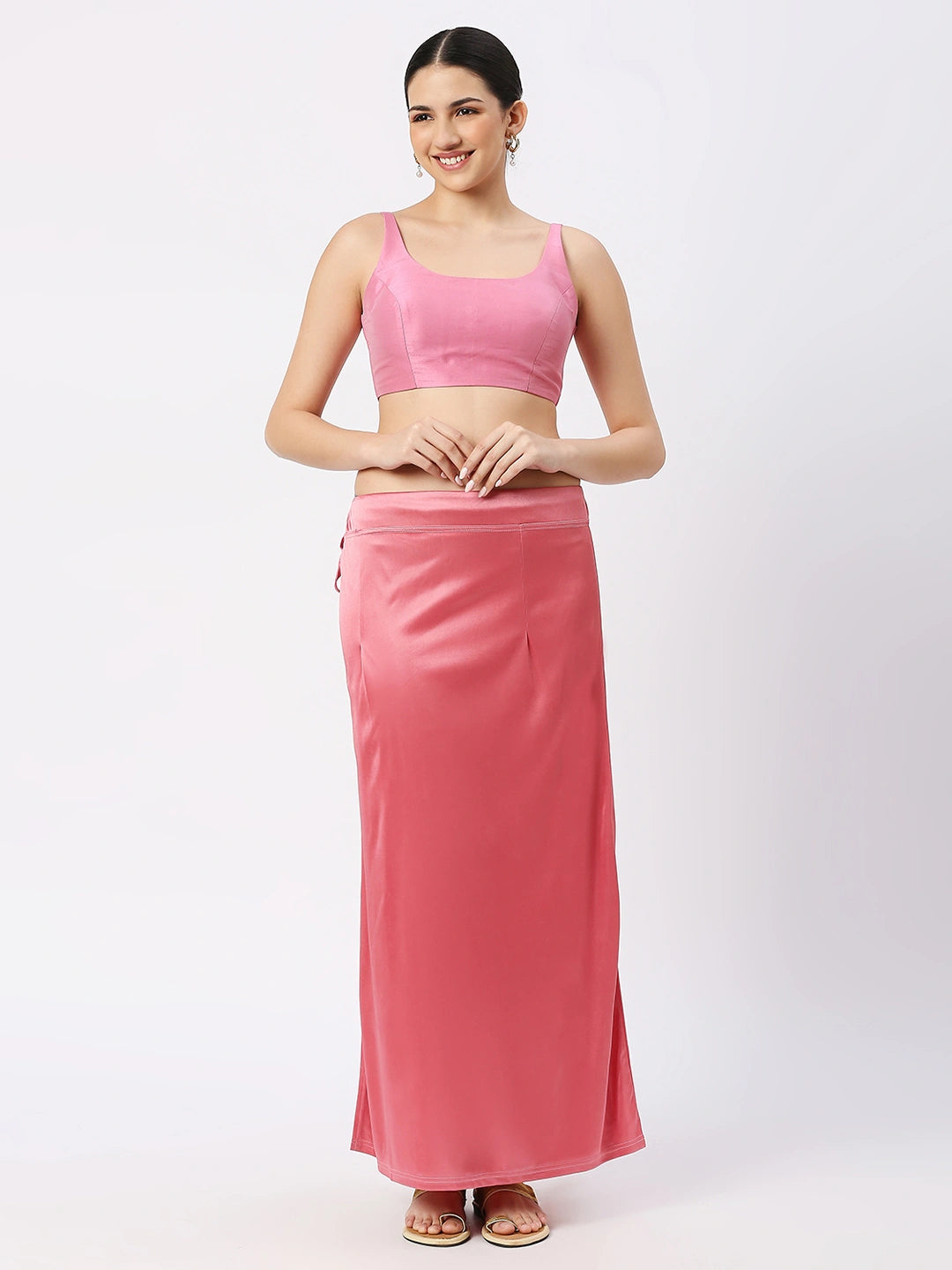 Baby Pink Satin Petticoat