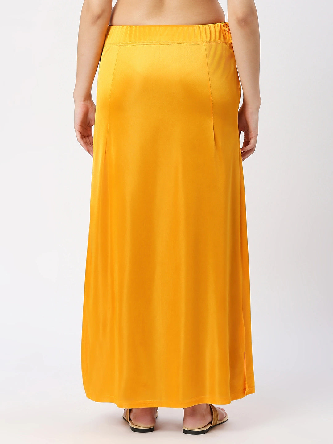 Bright Yellow Satin Petticoat