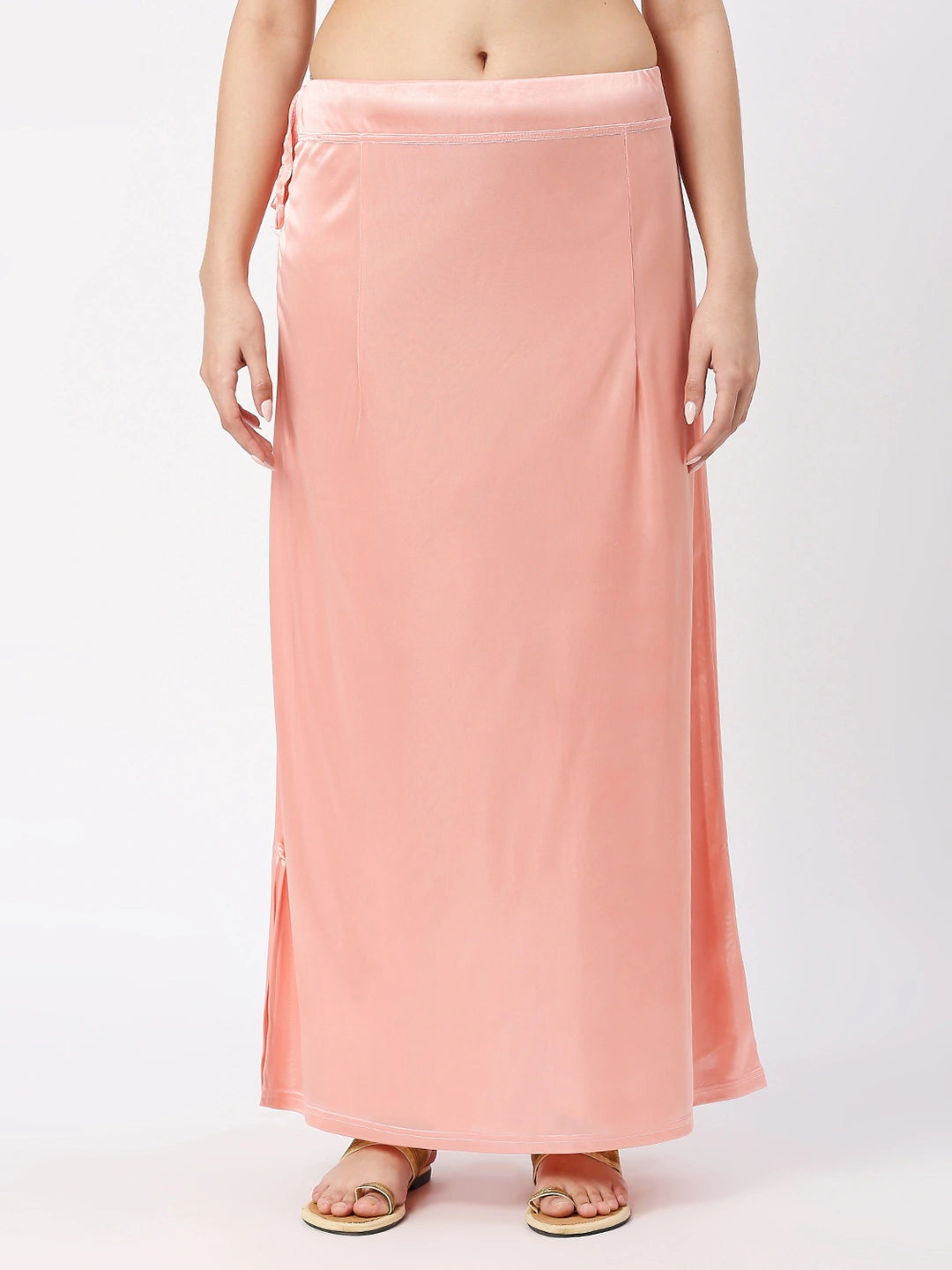 Warm Pink Satin Petticoat