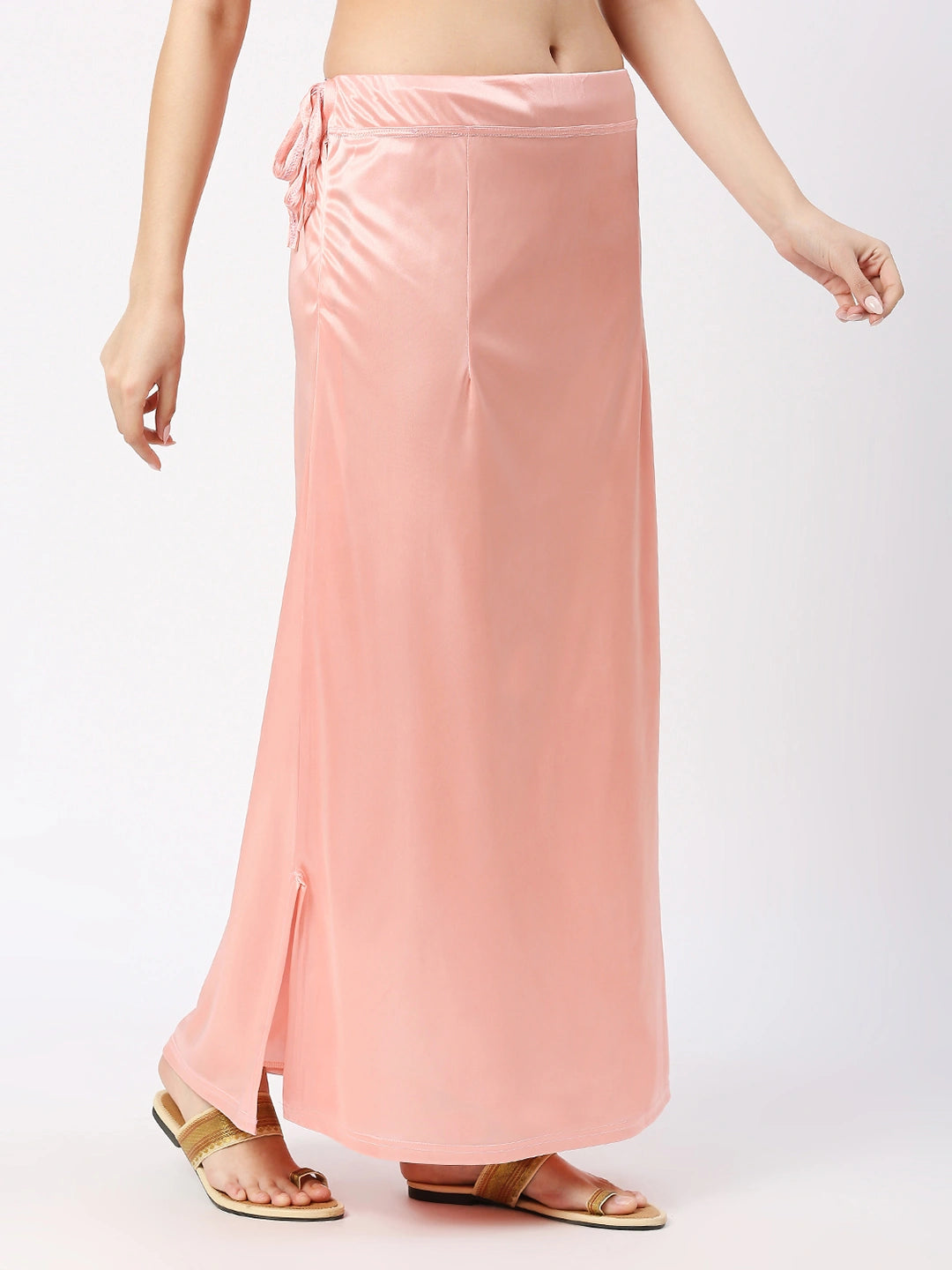 Warm Pink Satin Petticoat