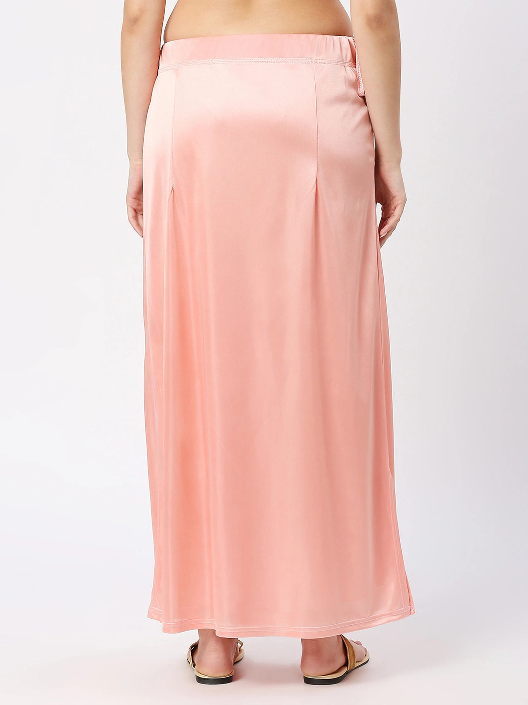 Warm Pink Satin Petticoat