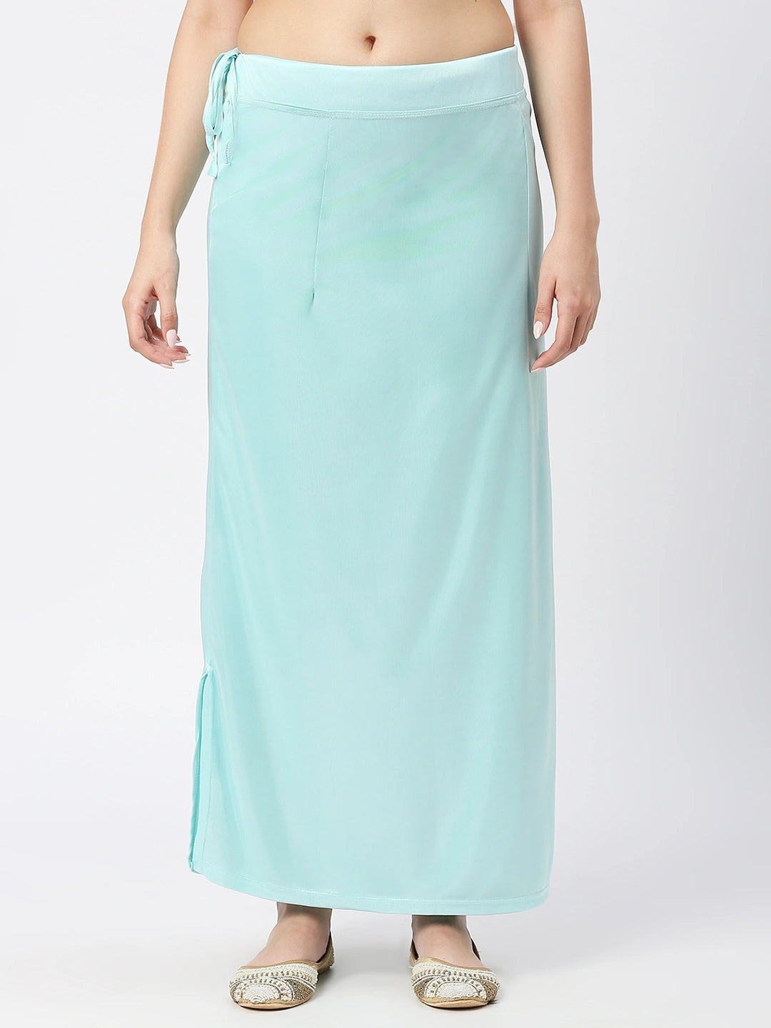 Light Blue Satin Petticoat