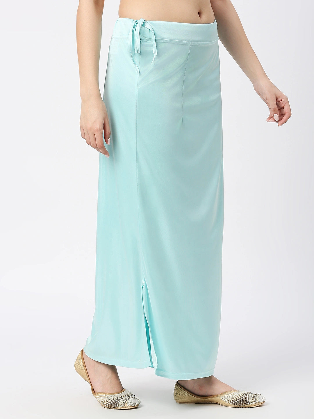 Light Blue Satin Petticoat