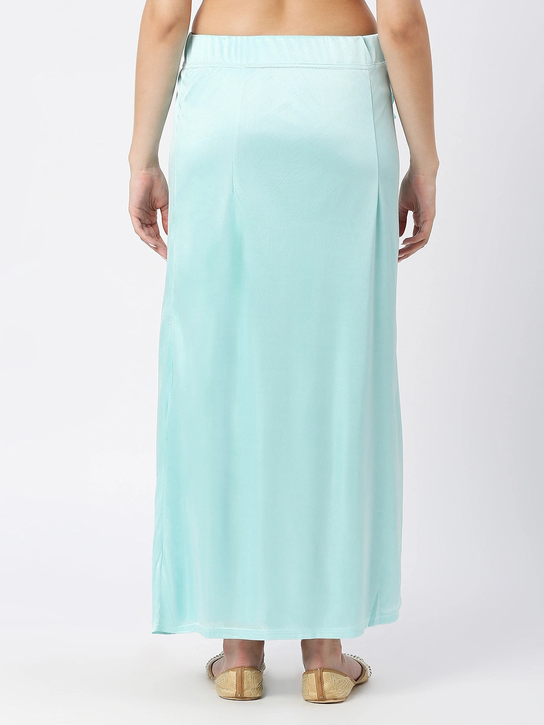 Light Blue Satin Petticoat