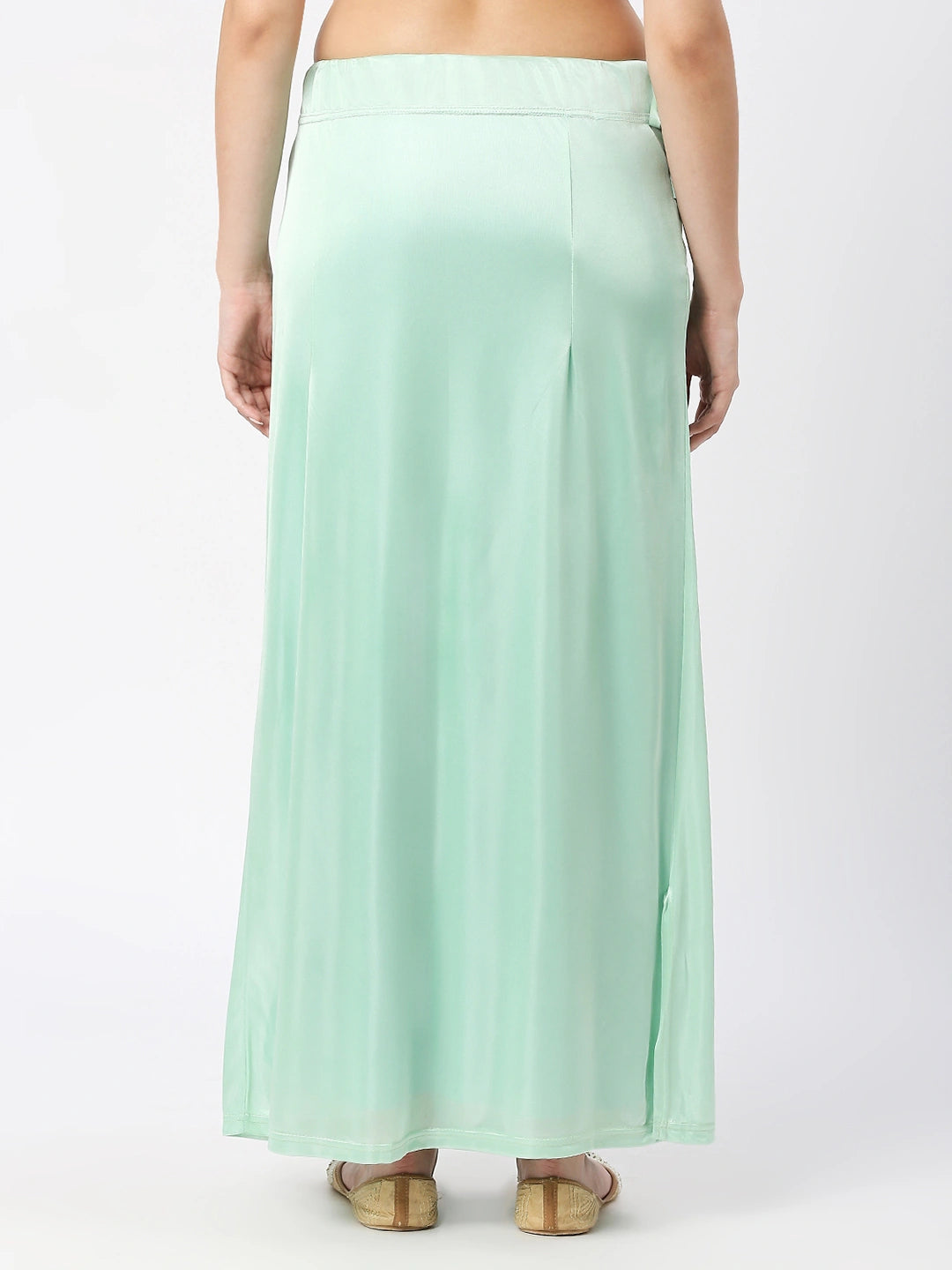 Pastel Green Satin Petticoat