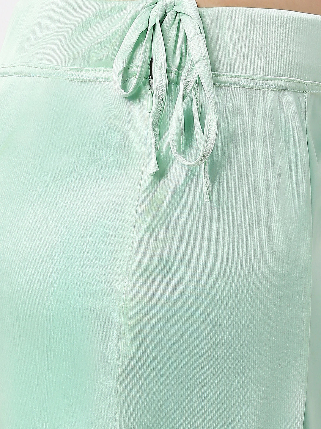 Pastel Green Satin Petticoat
