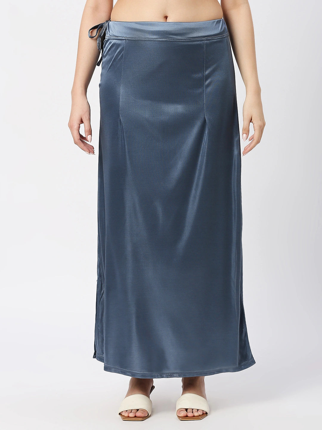 Grey Satin Petticoat