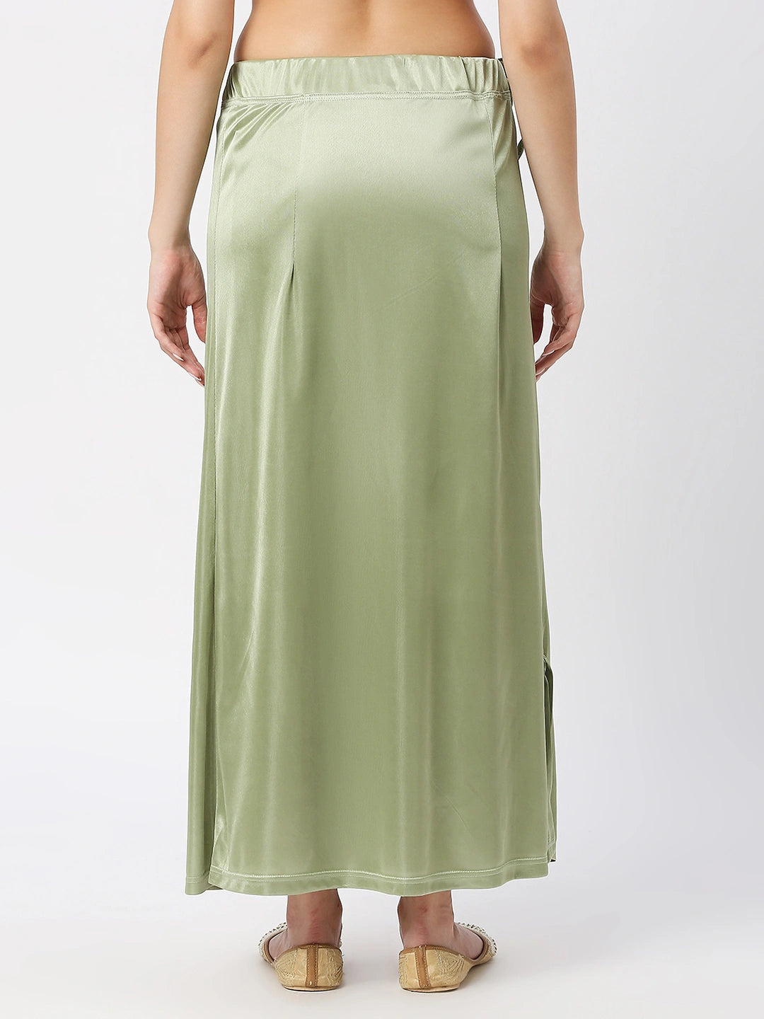 Pale Green Satin Petticoat