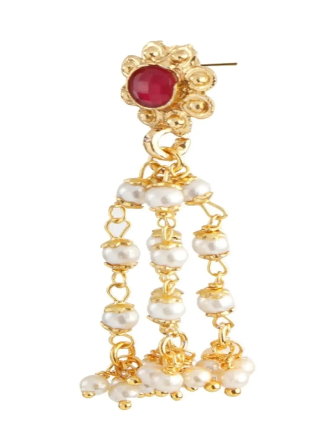 Pearl Layered Necklace Set