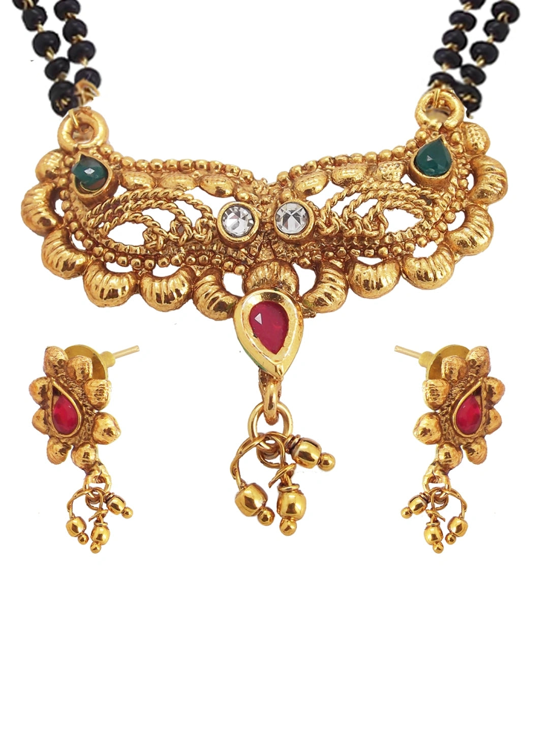Gold Plated CZ Mangalsutra