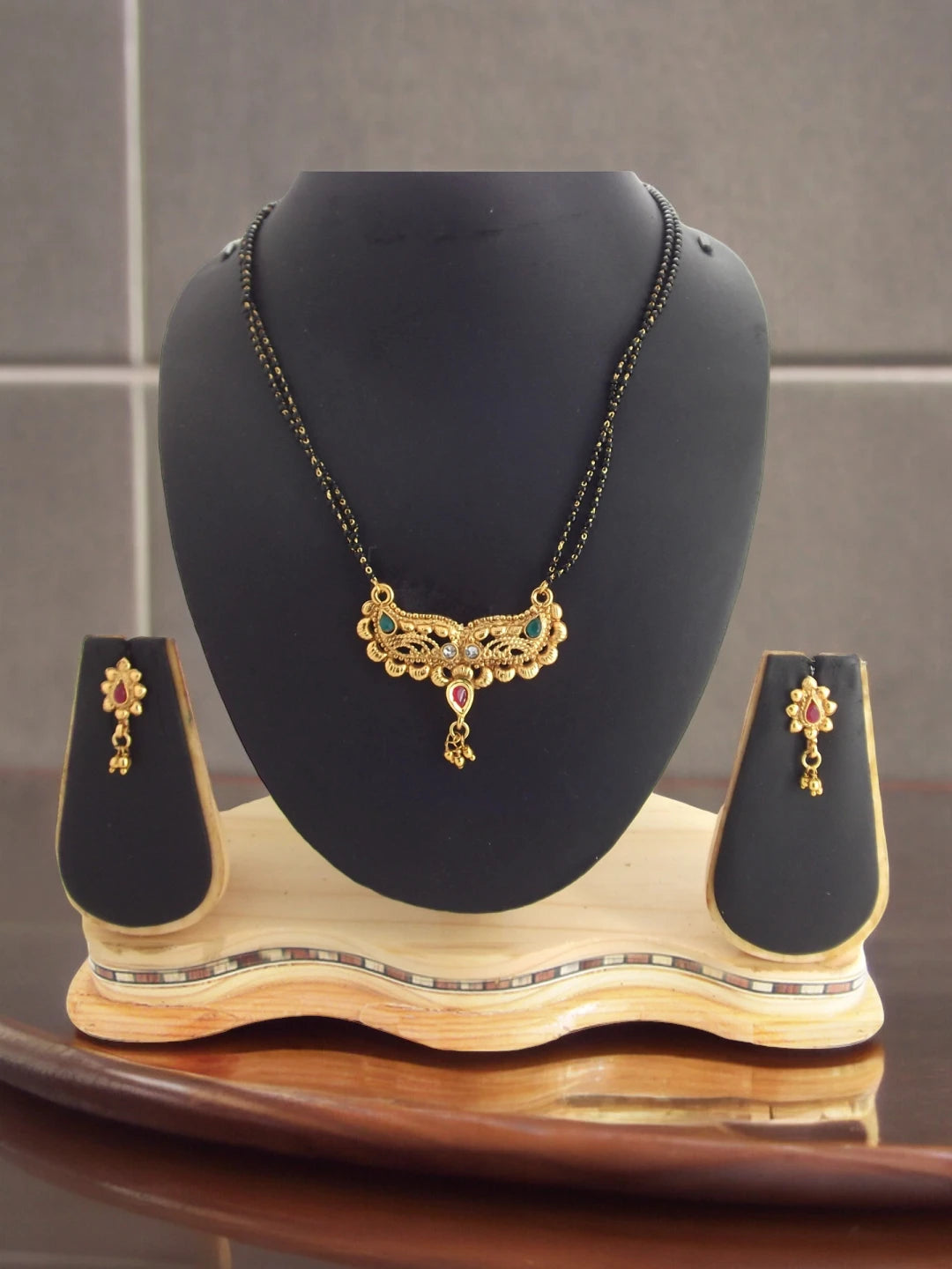 Gold Plated CZ Mangalsutra