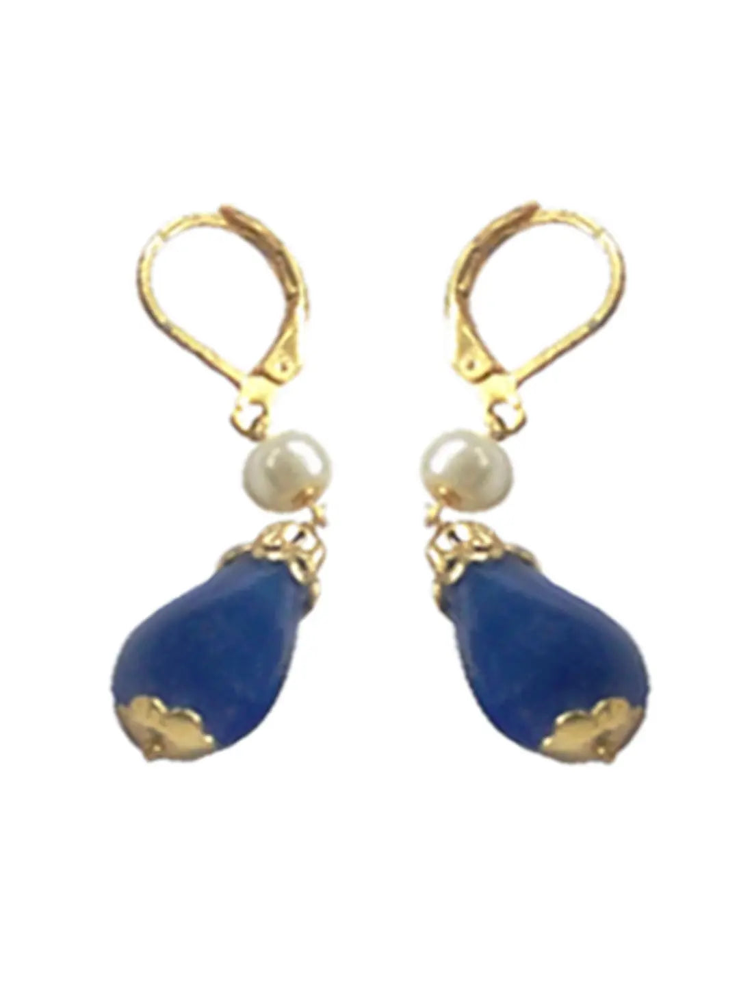 Gold-Plated Pearl Layered Necklace Set