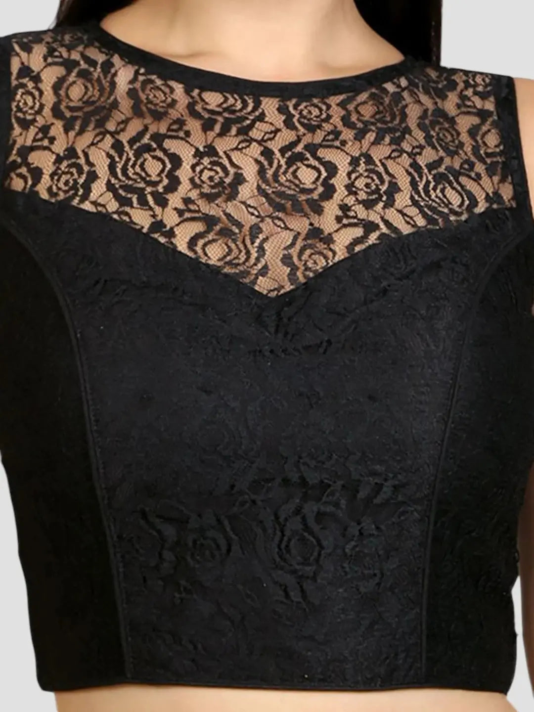 Black Floral Elegance