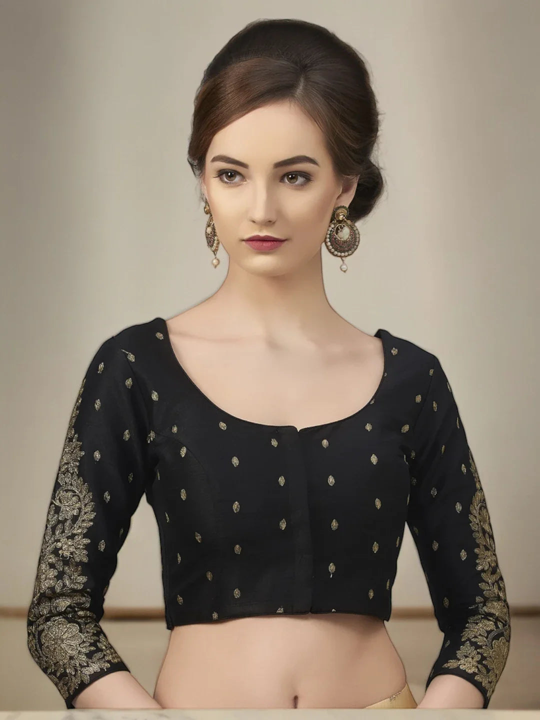 A Black Embroidery Masterpiece