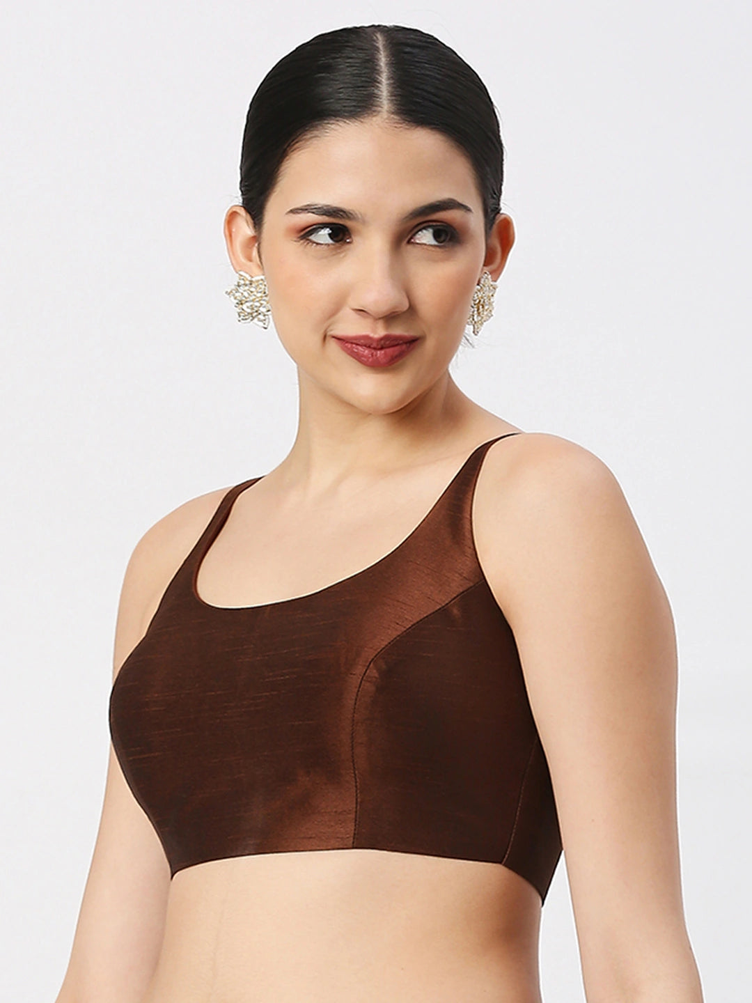 Earth Tone Sleeveless Elegance