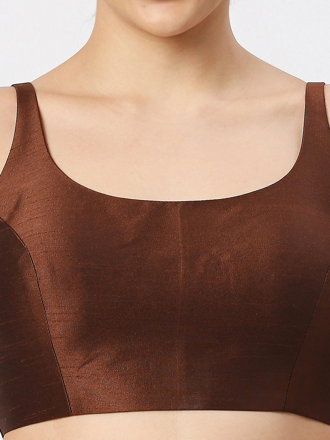 Earth Tone Sleeveless Elegance