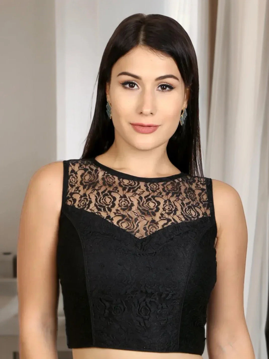 Black Floral Elegance