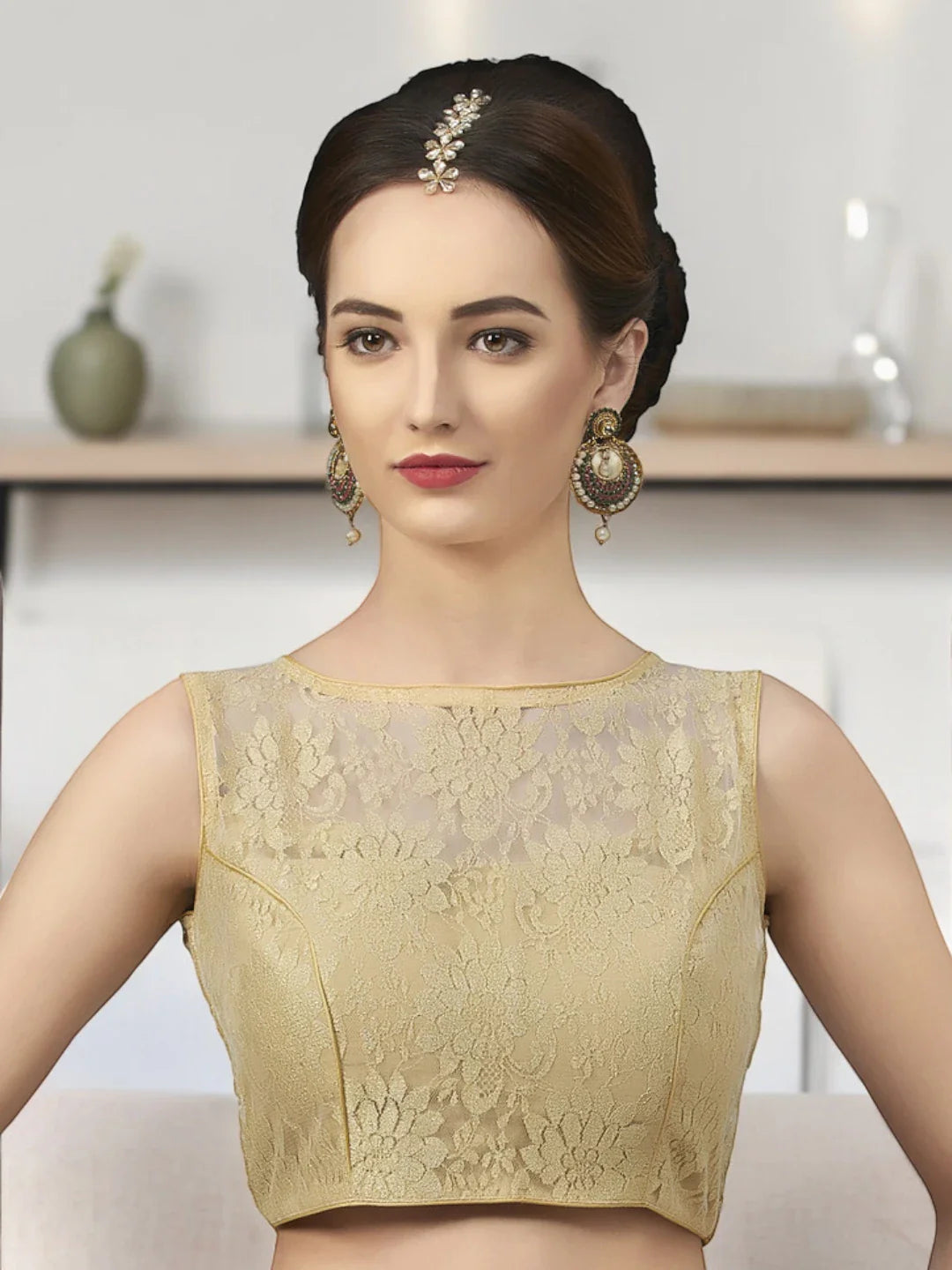 Gold Floral Elegance