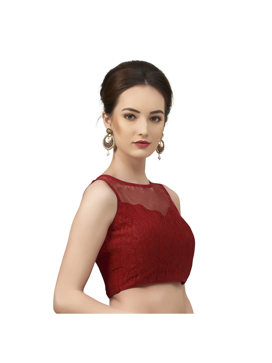 Maroon Floral Elegance