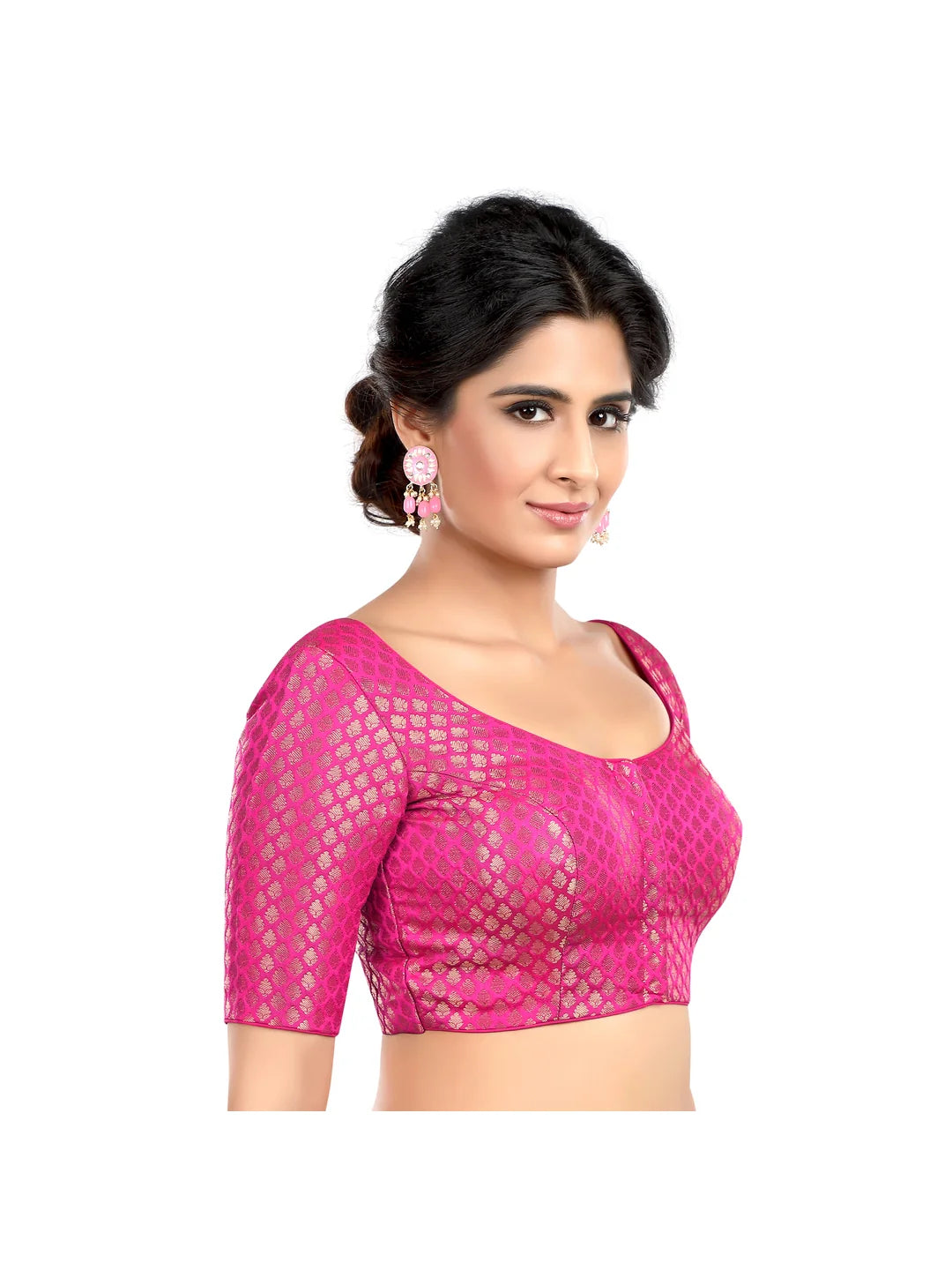 Rani Brocade Printed Blouse