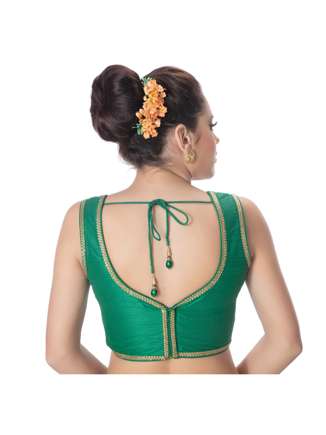 Green Silk Elegance