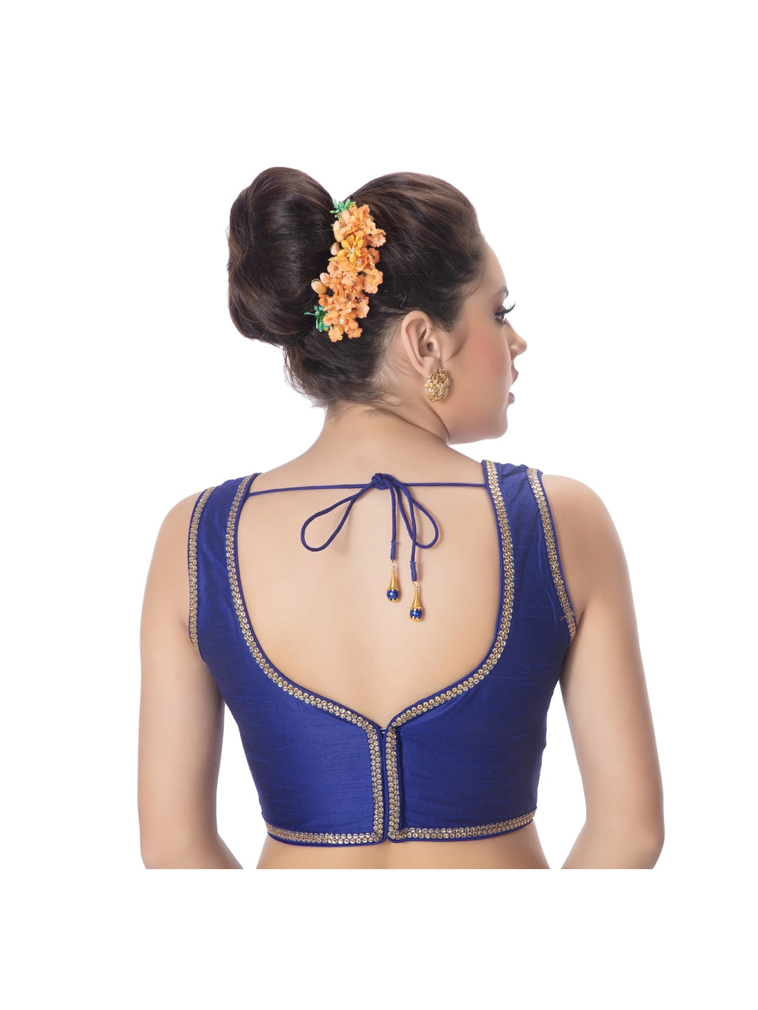 Royal Blue Silk Elegance