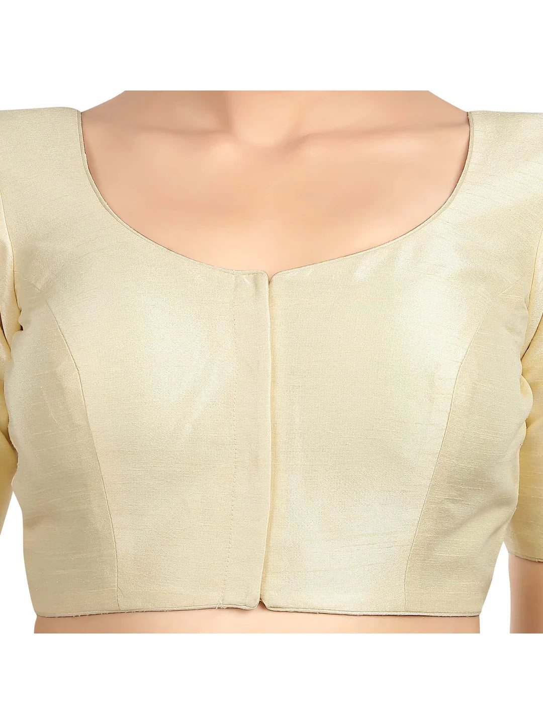 Cream Kora Silk Blouse