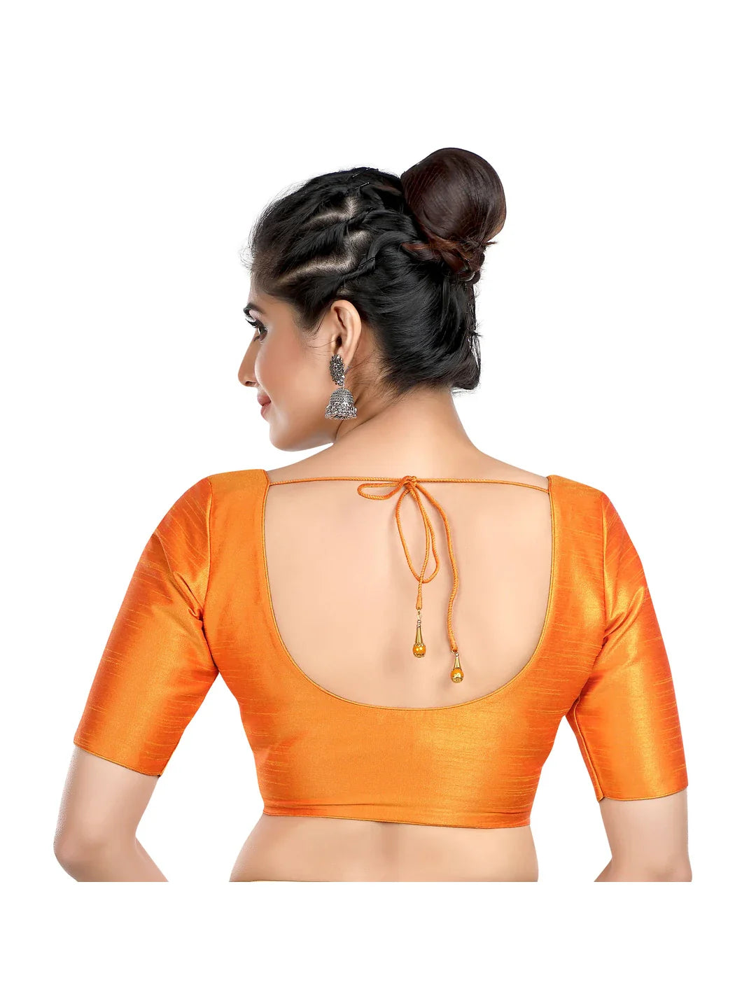 Mustard Yellow Kora Silk Blouse