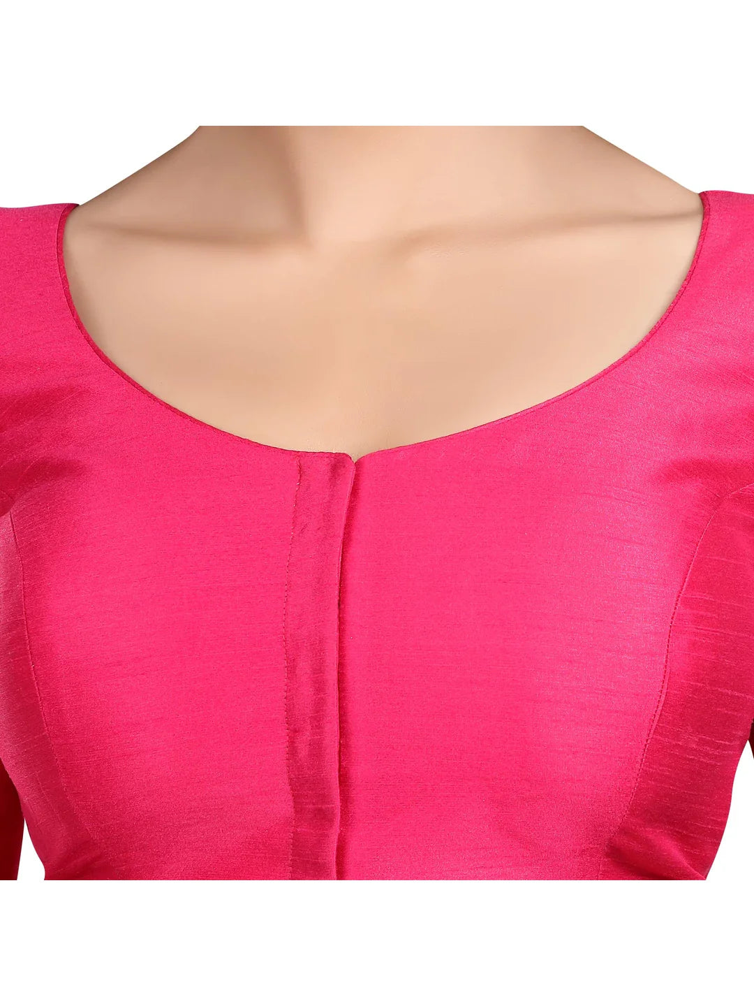 Rani Pink Kora Silk Blouse