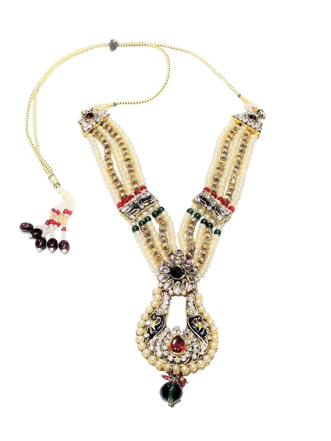 Red Green Jewellery Set