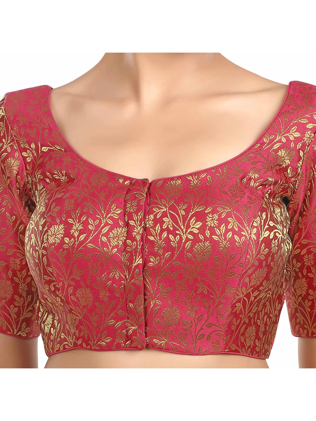 Rani Pink Floral Print Blouse