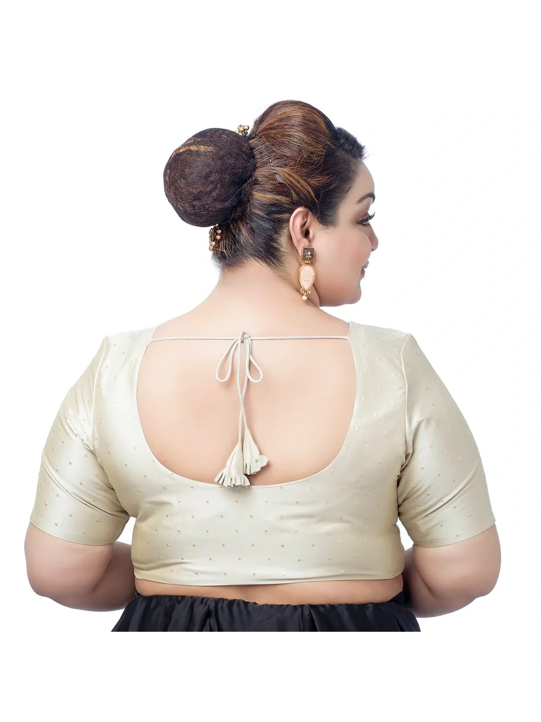 Dreamy Dots Cream Silk Elegance