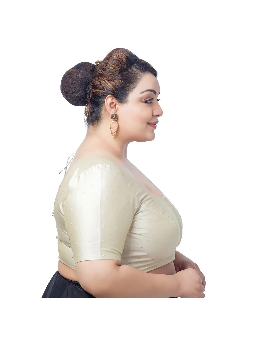 Dreamy Dots Cream Silk Elegance