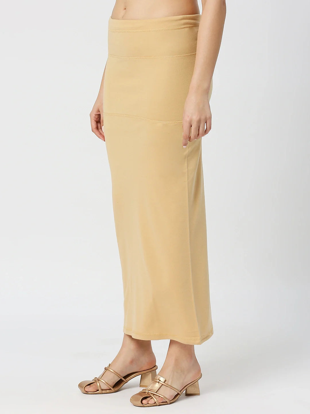 Cotton Lycra Light Brown Shapewear