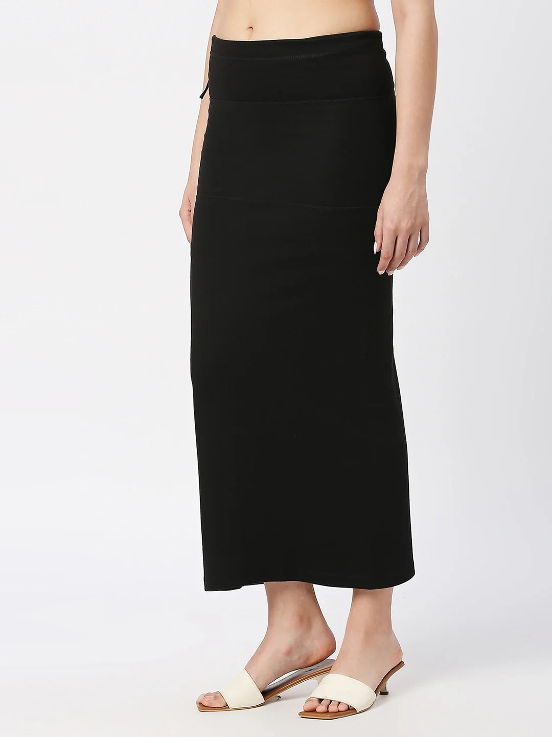 Cotton Lycra Black Shapewear