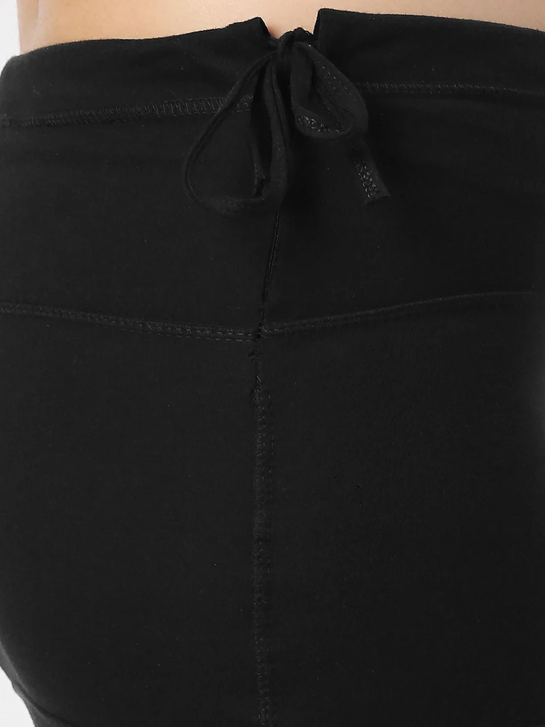 Cotton Lycra Black Shapewear