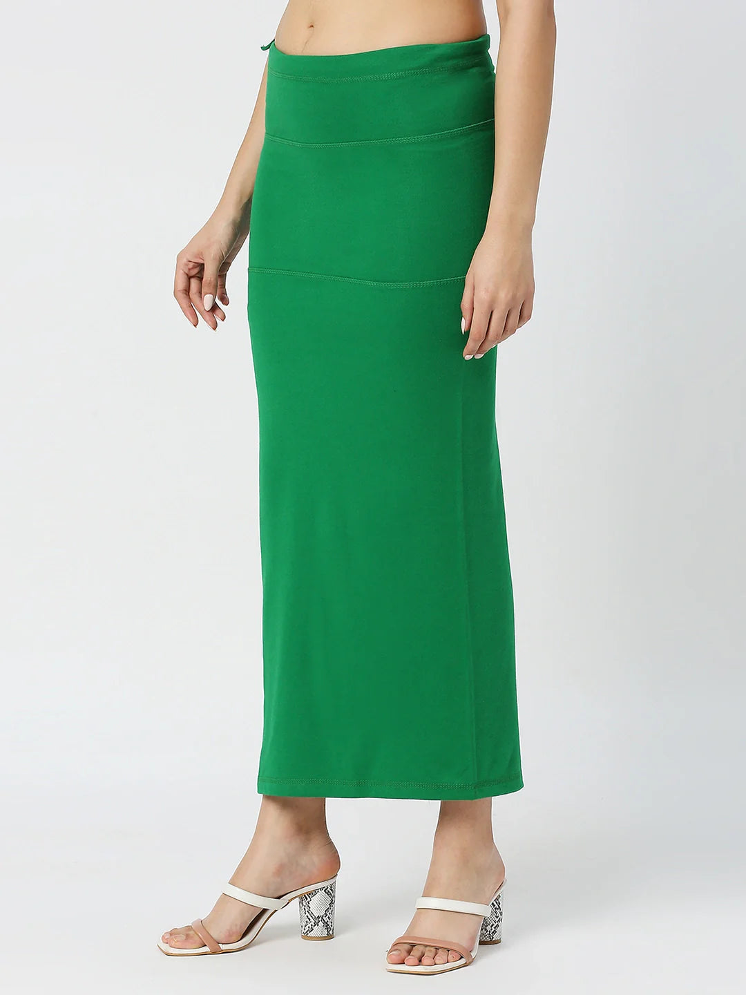 Cotton Lycra Dark Green Shapewear