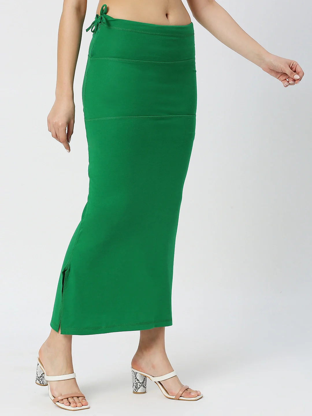 Cotton Lycra Dark Green Shapewear