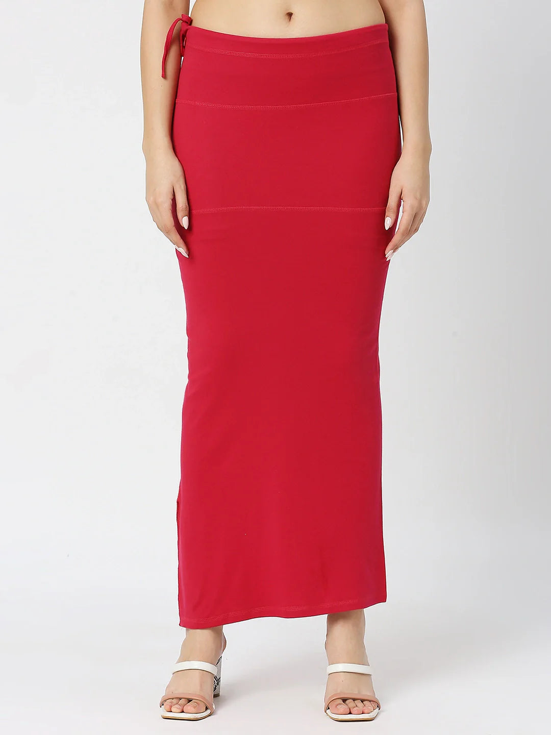 Cotton Lycra Poppy Red Shapewear