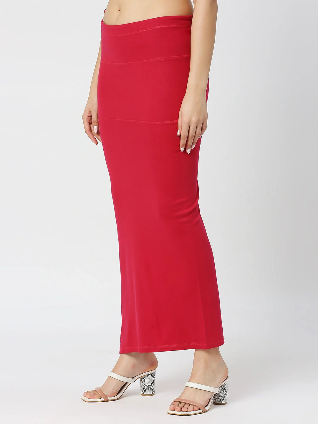 Cotton Lycra Poppy Red Shapewear