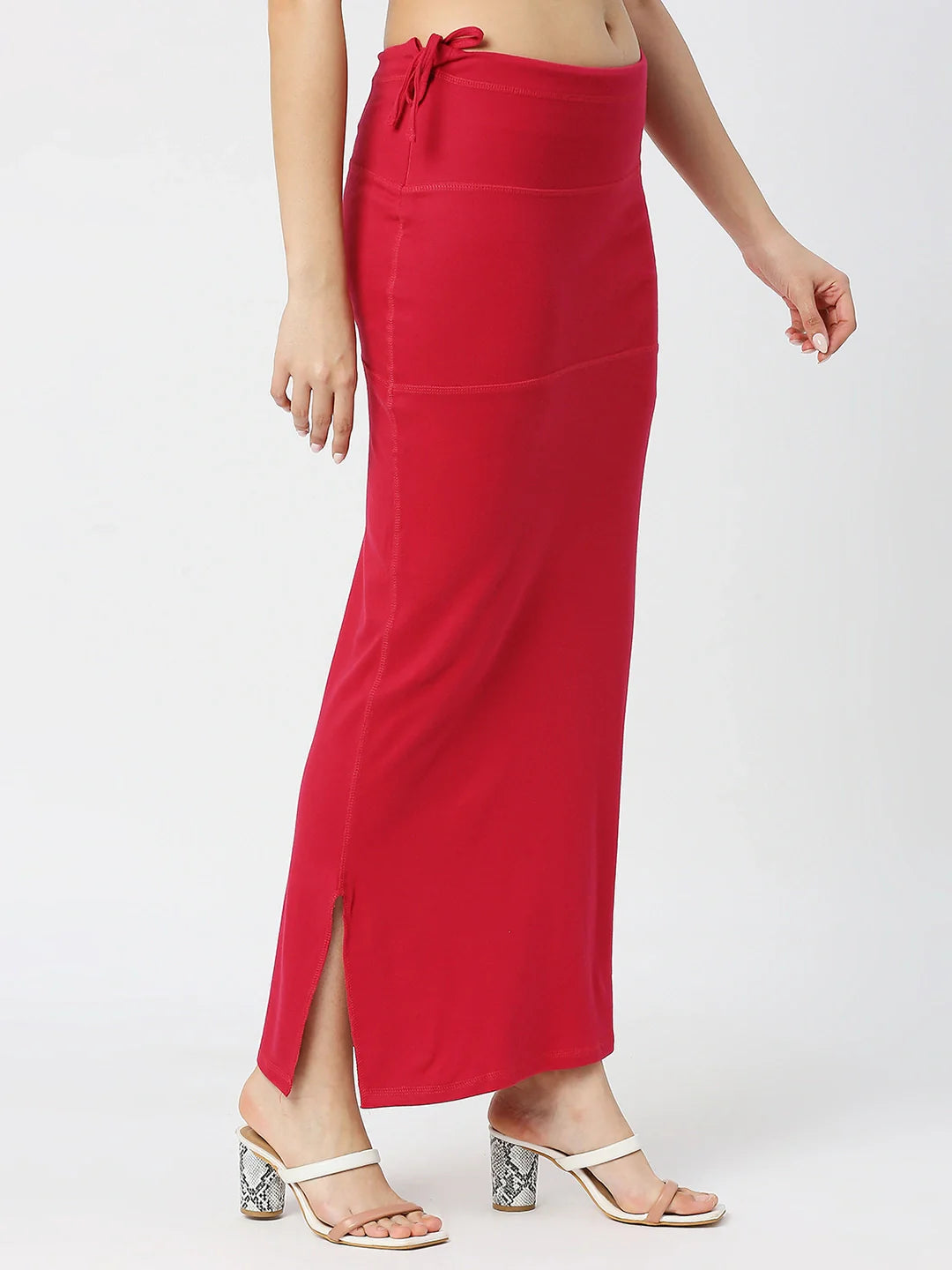 Cotton Lycra Poppy Red Shapewear