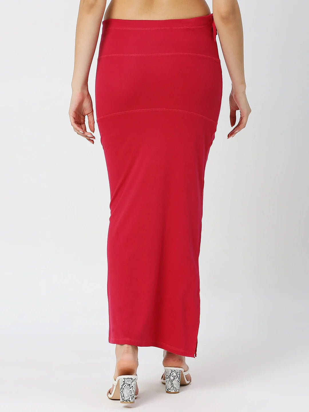 Cotton Lycra Poppy Red Shapewear