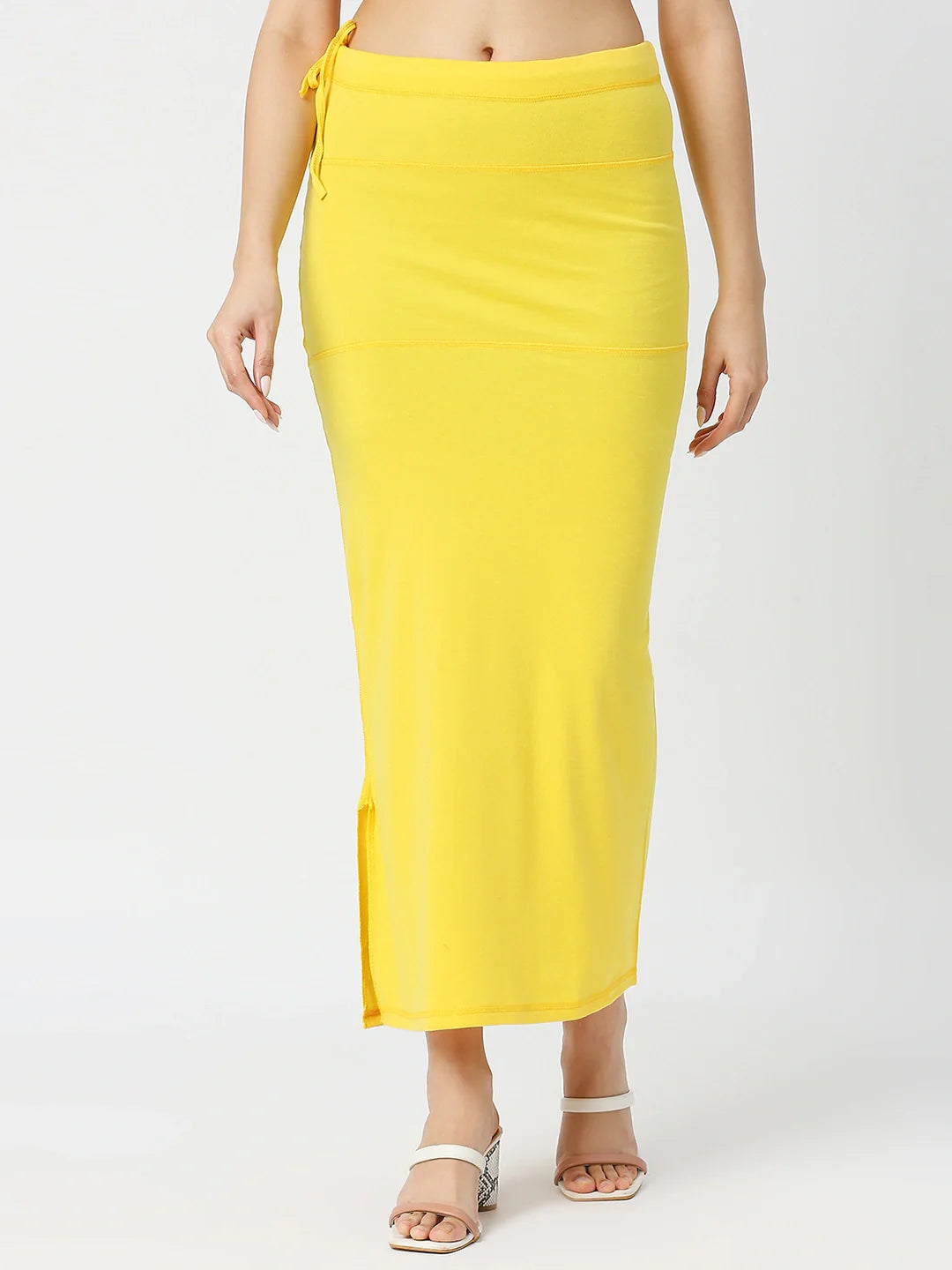 Cotton Lycra Yellow Shapewear