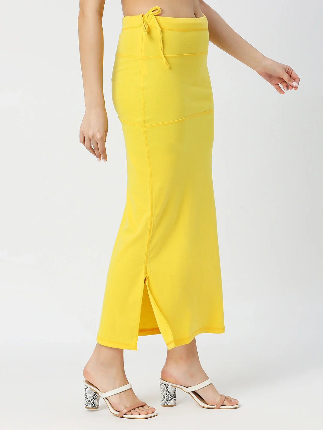 Cotton Lycra Yellow Shapewear