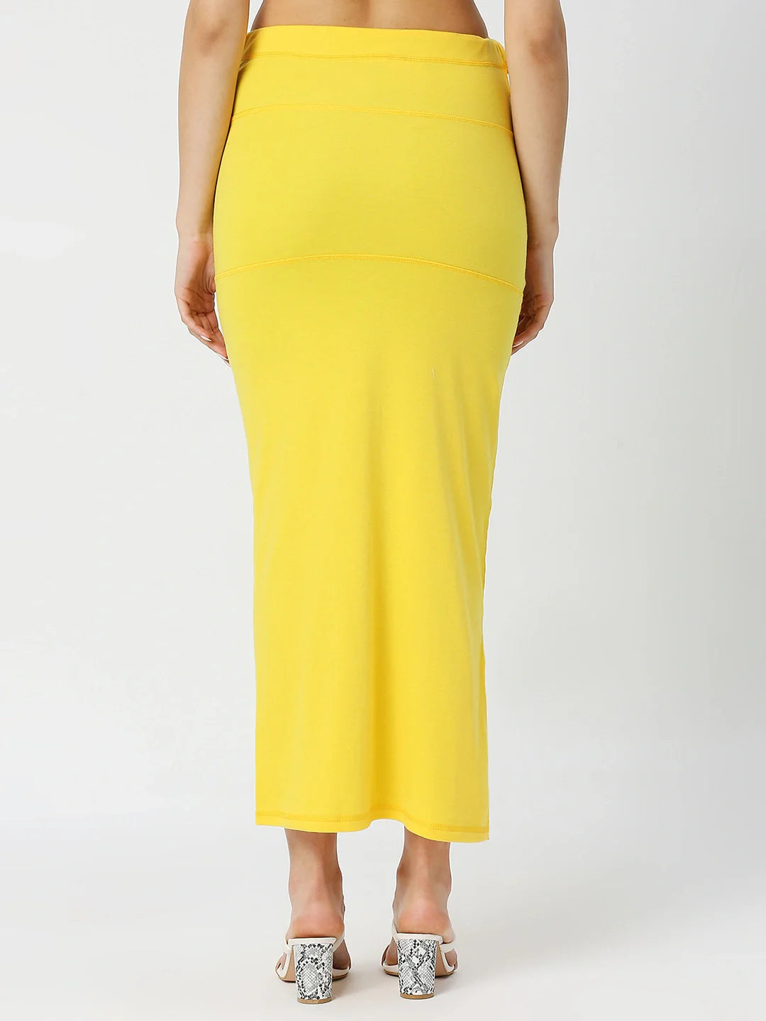 Cotton Lycra Yellow Shapewear