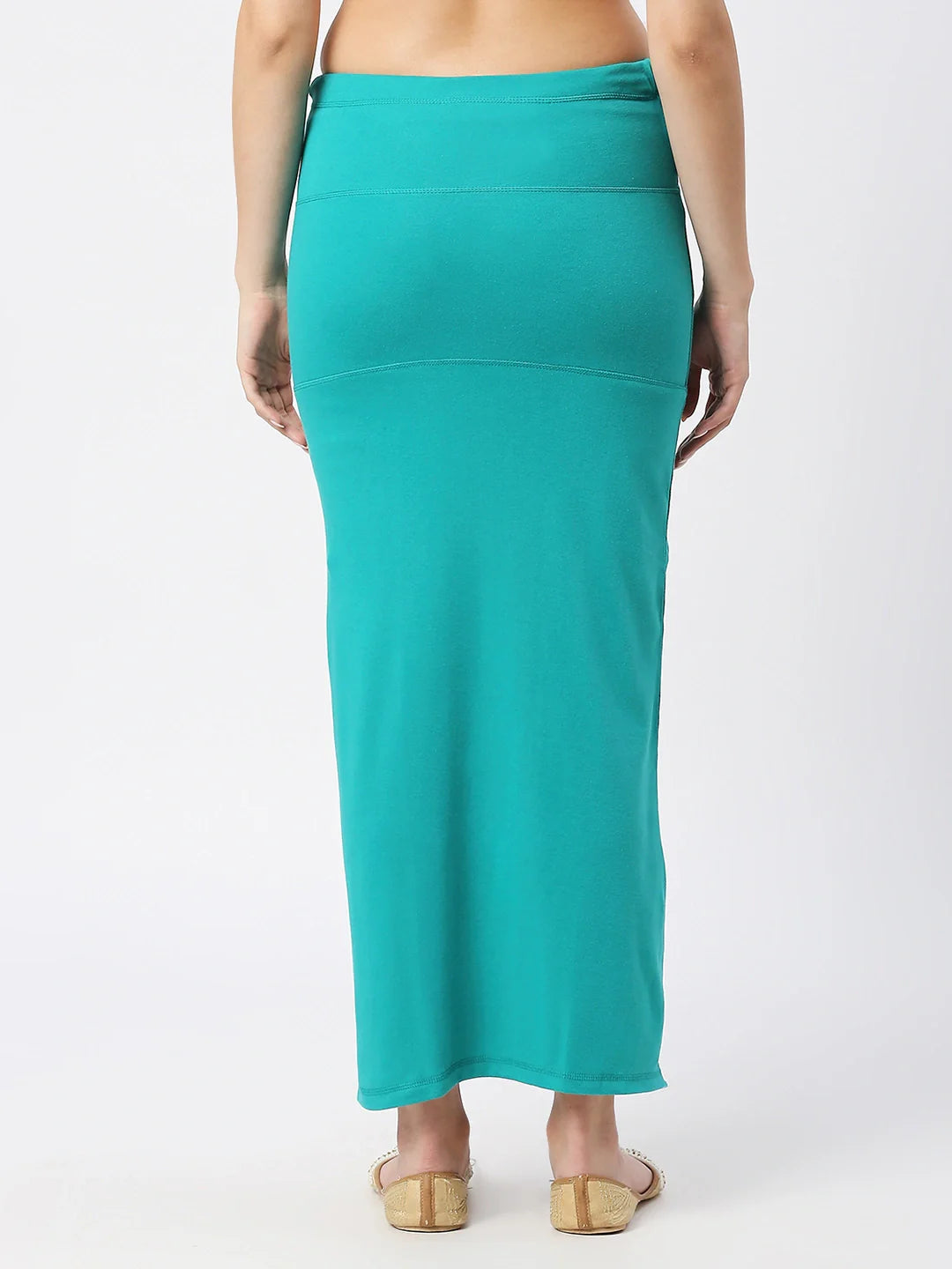 Cotton Lycra Teal Blue Shapewear