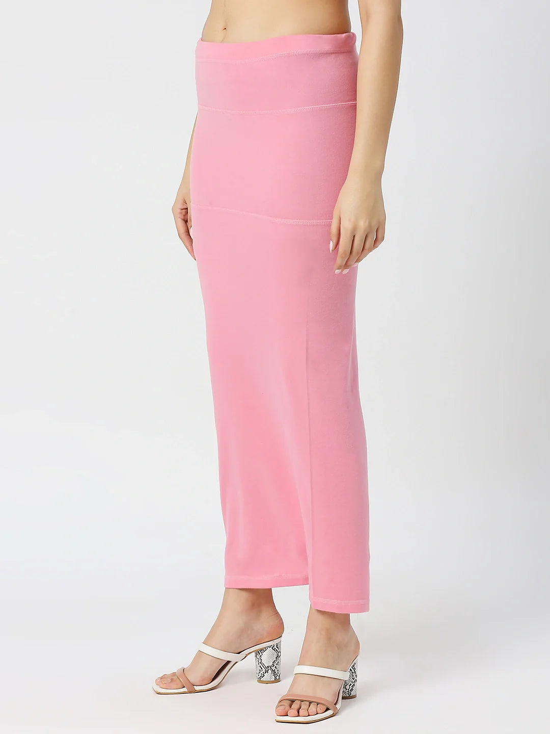 Cotton Lycra Baby Pink Shapewear