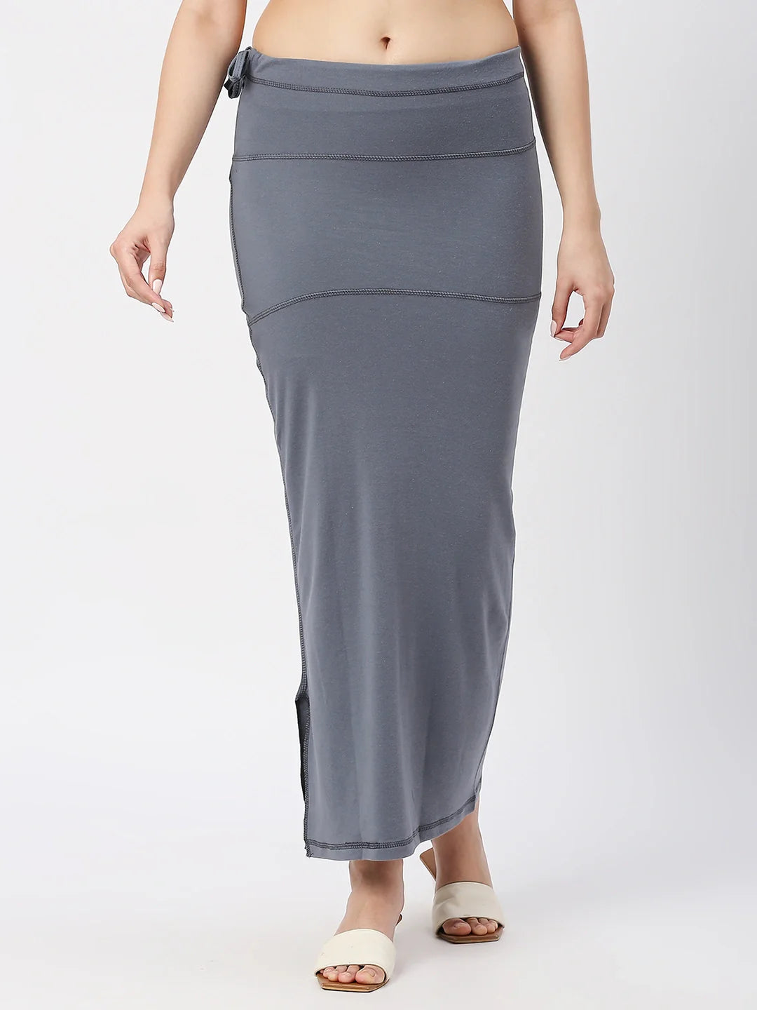 Cotton Lycra Charcoal Grey Shapewear